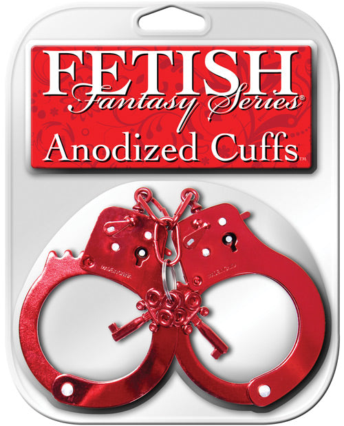 Fetish Fantasy Series Fetish Fantasy Series Anodized Cuffs - Red