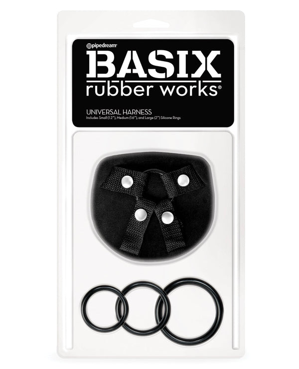 Basix Rubber Works Basix Rubber Works Universal Harness - Black