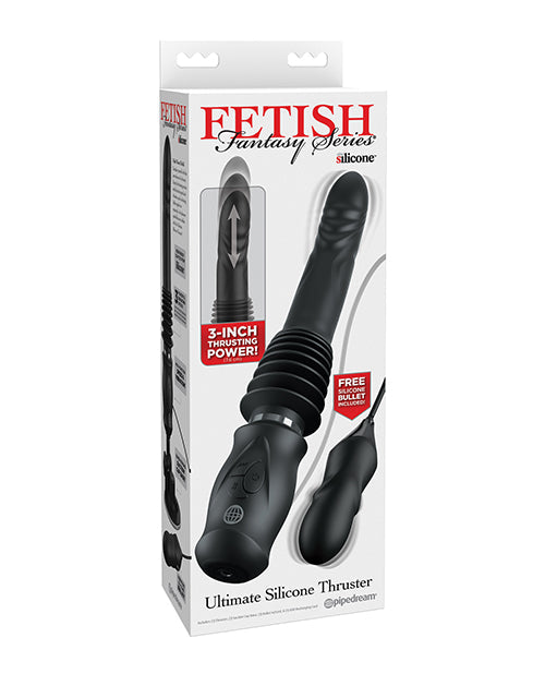 Fetish Fantasy Series Fetish Fantasy Series Ultimate Silicone Thruster - Black