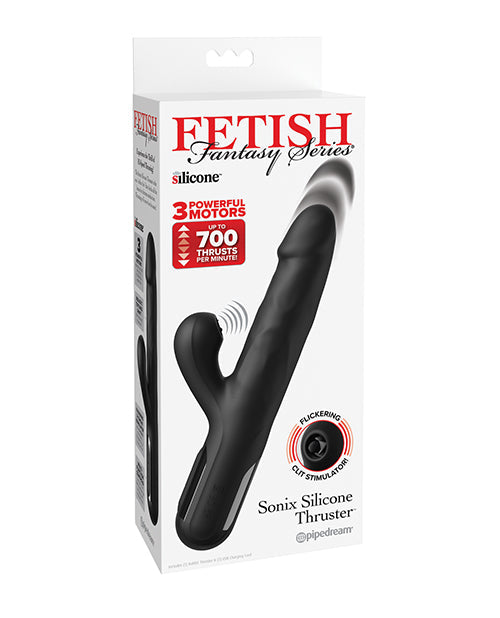 Fetish Fantasy Series Fetish Fantasy Series Sonix Silicone Thruster - Black
