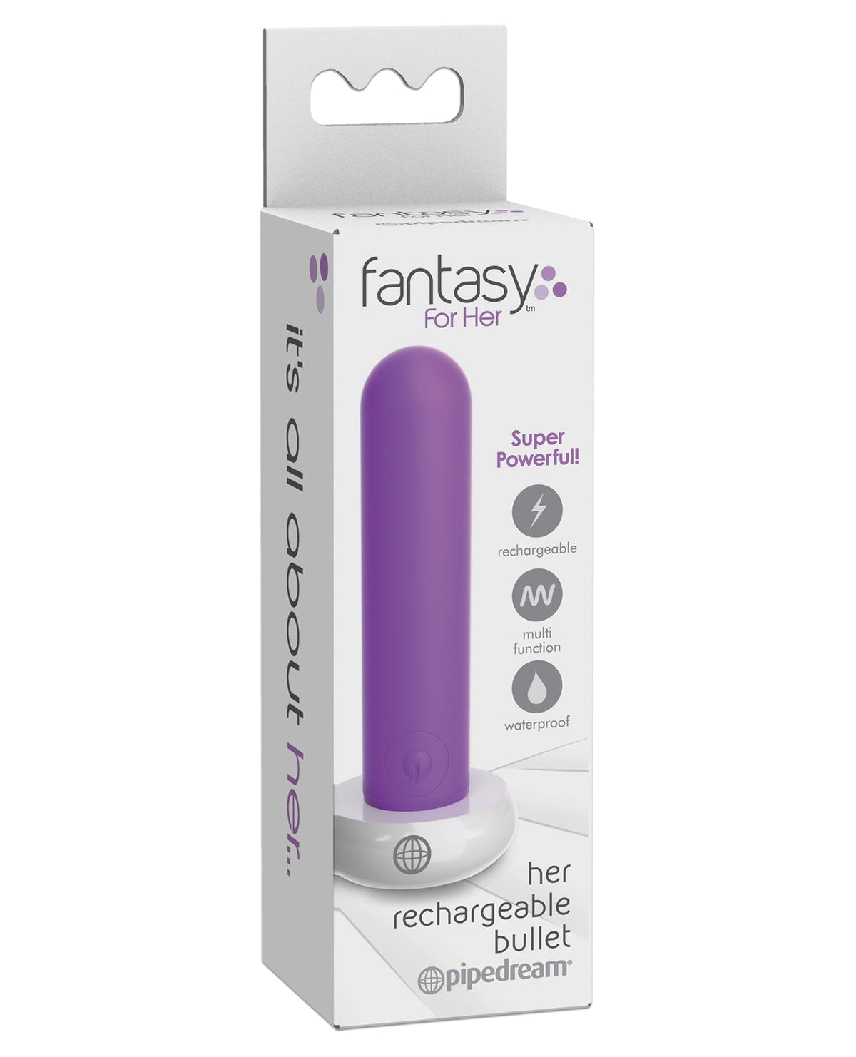 Fantasy For Her Fantasy For Her Rechargeable Bullet - Purple