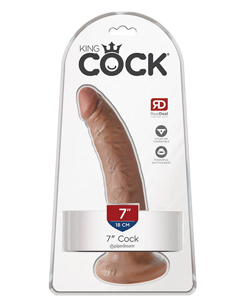 King Cock King Cock 7" Cock - Tan