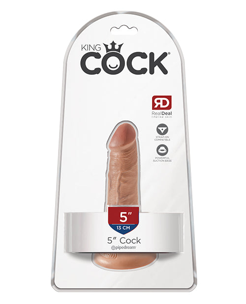 King Cock King Cock 5" Cock - Tan