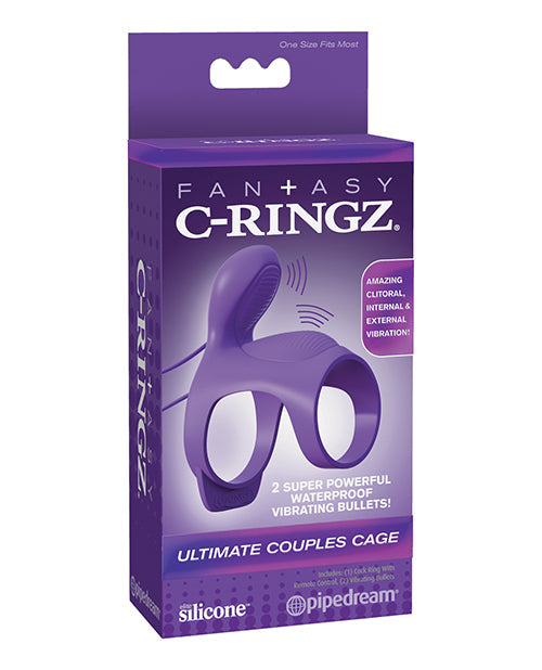 Fantasy C-Ringz Fantasy C-Ringz Ultimate Couples Cage - Purple