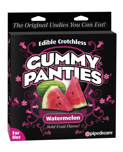 Pipedream Products Edible Crotchless Gummy Panty - Watermelon