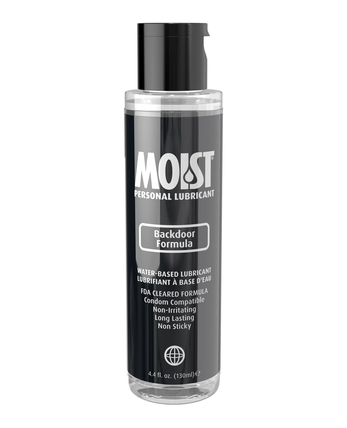Moist Moist Backdoor Formula Water-Based Personal Lubricant - 4.4 oz