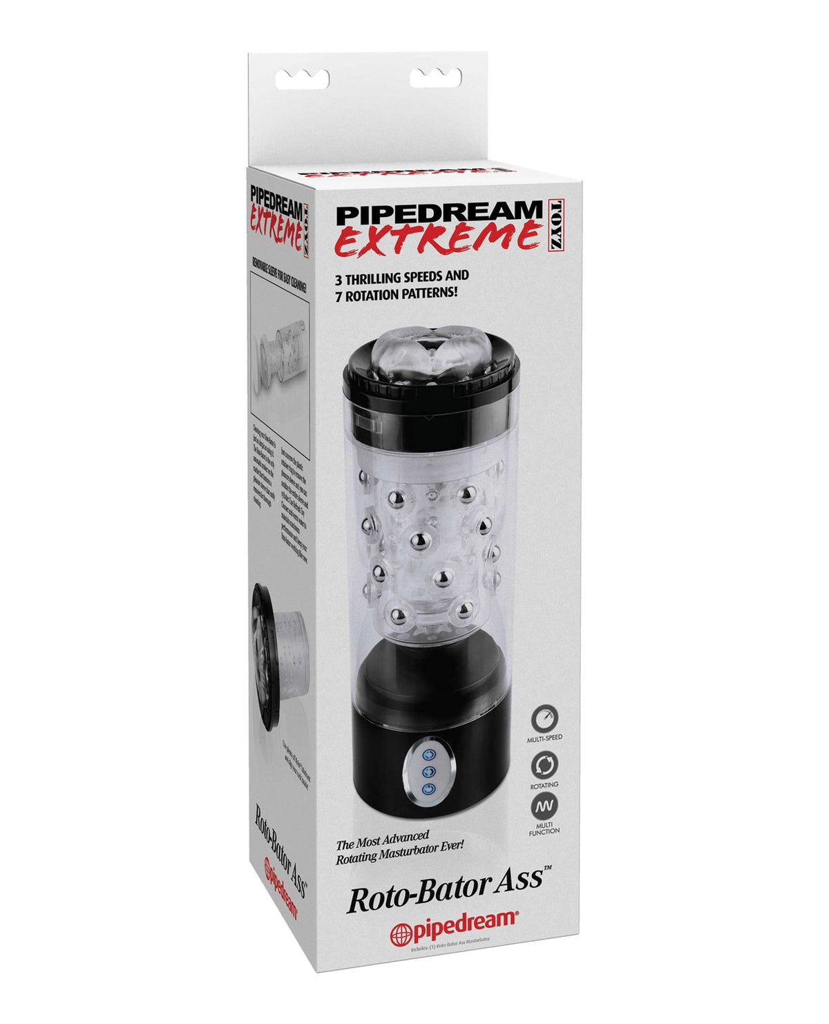 PDX Extreme Pipedream Extreme Roto-Bator - Ass