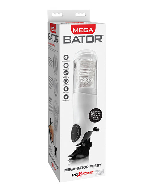 PDX Extreme Pipedream Extreme Toyz Mega Bator Rechargeable Strokers - Pussy