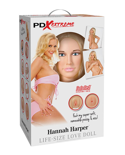 PDX Extreme Pipedream Extreme Dollz Life Size Inflatable Love Doll - Hanna Harper