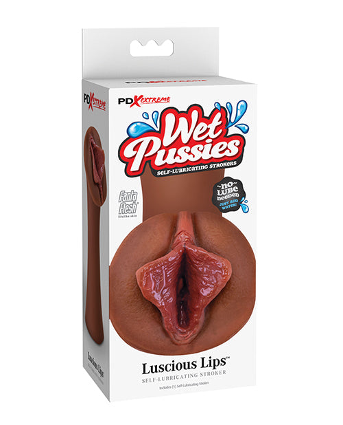 PDX Extreme PDX Extreme Wet Pussies Luscious Lips - Brown