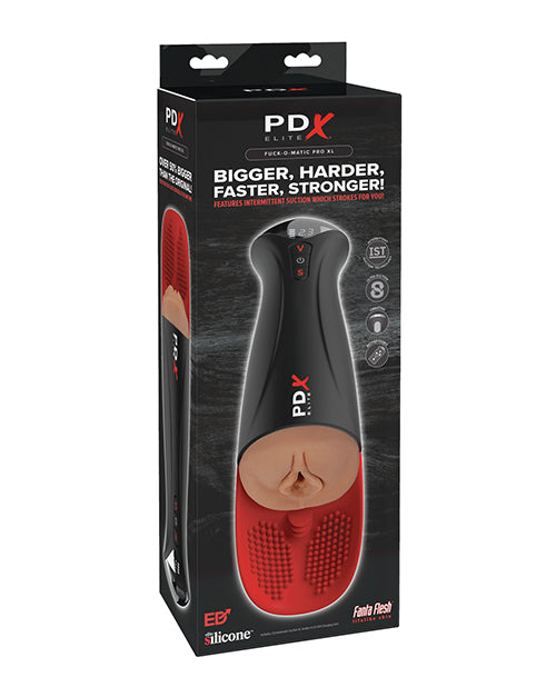 PDX Elite PDX Elite Fuck-O-Matic Pro XL Pussy Stroker - Brown