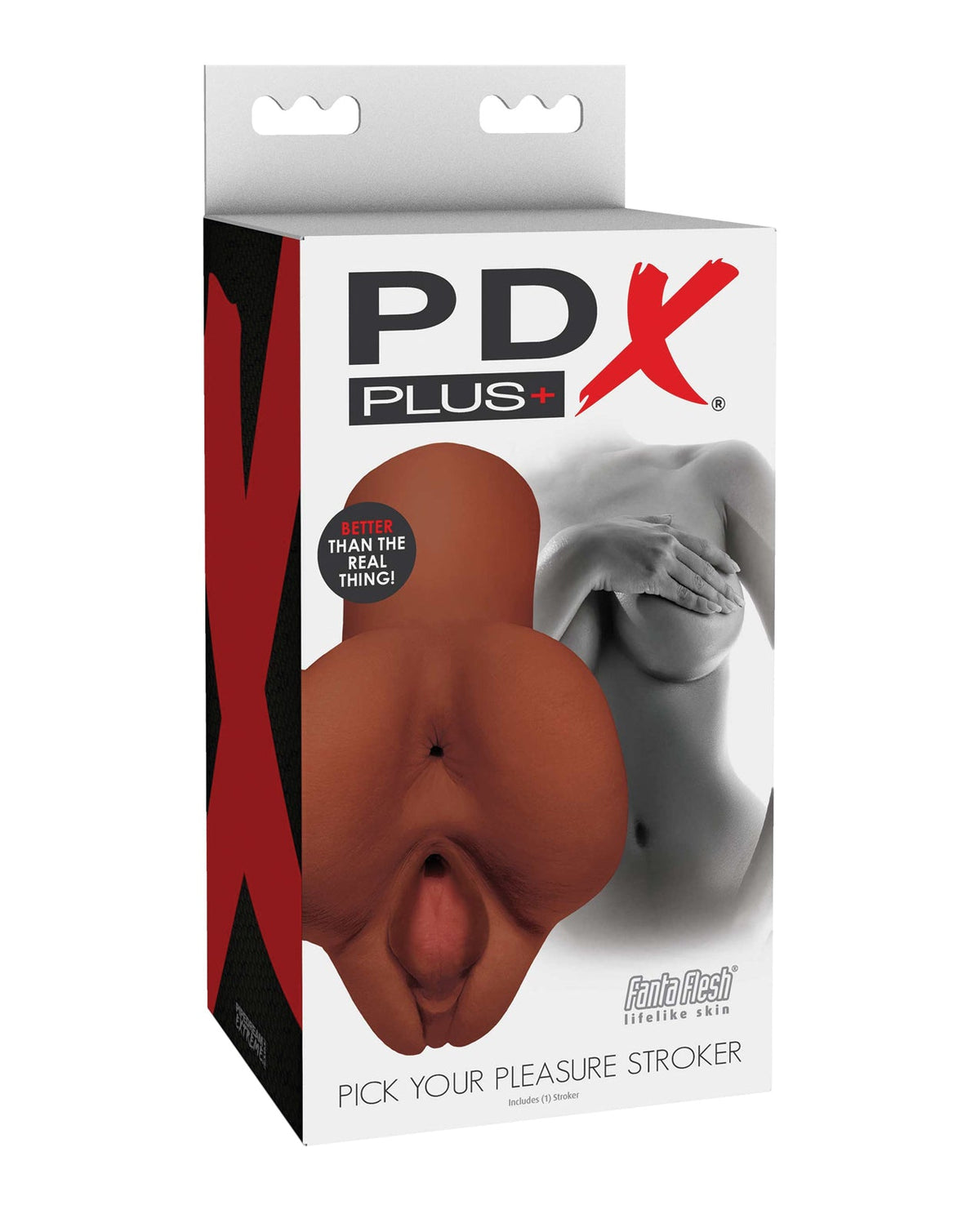 PDX Plus PDX Plus Pick Your Pleasure Stroker - Brown