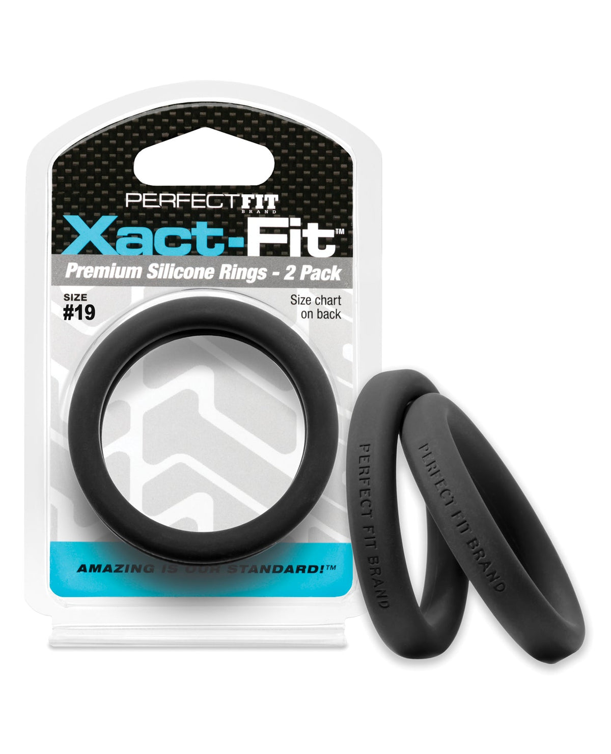 Perfect Fit Perfect Fit Xact Fit #19 - Black Pack of 2