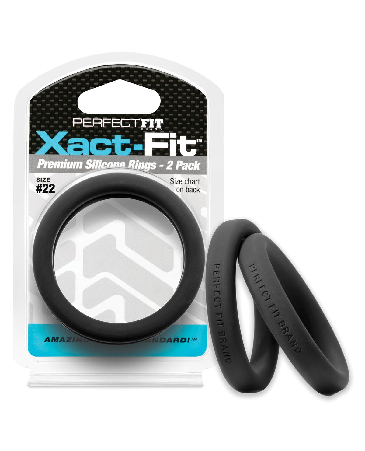 Perfect Fit Perfect Fit Xact Fit #22 - Black Pack of 2