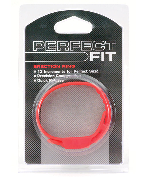 Perfect Fit Perfect Fit Speed Shift 17 Adjustments Cock Ring - Red