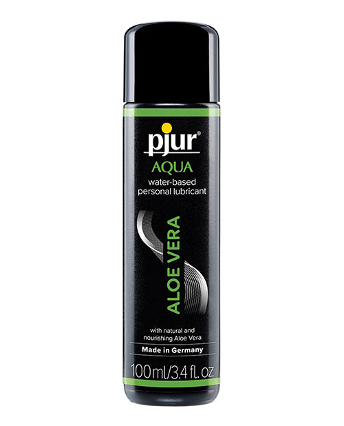 Pjur Aqua Pjur Aqua Aloe Vera Water Based Personal Lubricant - 100 ml Bottle