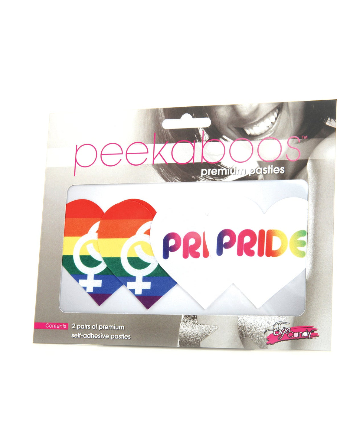 Peekaboos Peekaboos Pride Hearts - Pack of 2