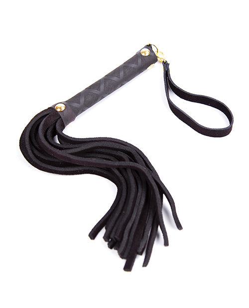 Plesur Plesur Mini Leather Flogger - Black