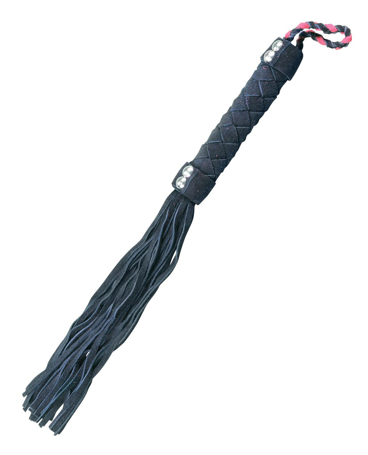 Plesur Plesur 15" Leather Flogger - Black