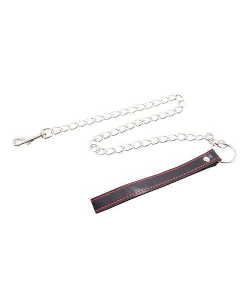Plesur Plesur PVC Leash - Black w/Red