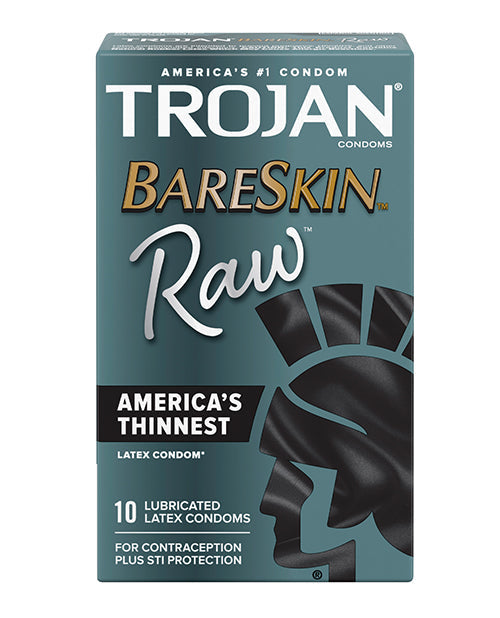 Trojan Trojan BareSkin Raw Condoms - Pack of 10
