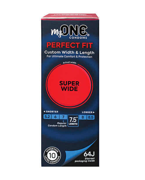 One My One Super Wide Condoms - Pack of 10