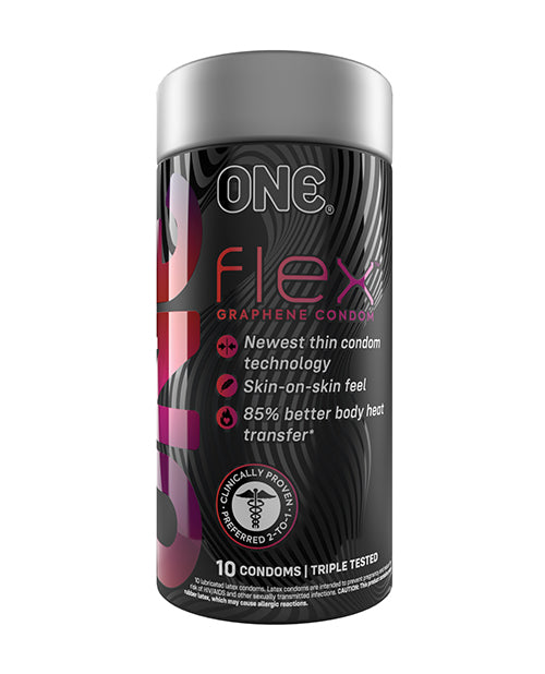 One One Flex Graphene Condoms - Pack of 10