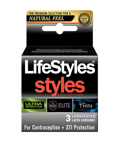 Lifestyles Lifestyles Styles Sensitive - Pack of 3