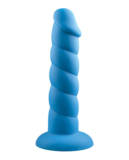 Rock Candy Rock Candy Suga Daddy 8" Silicone Dildo - Blue