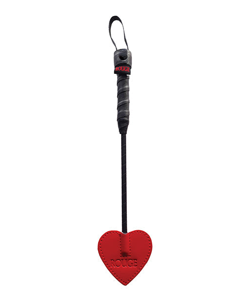 Rouge Rouge Mini Leather Spade Paddle - Red