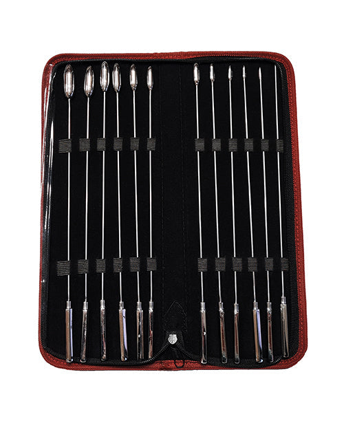 Rouge Rouge Stainless Steel Rosebud Dilator Set - Set of 12