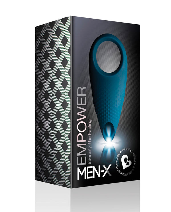 Rocks Off Rocks Off Men-X Empower Couples Stimulator - Blue