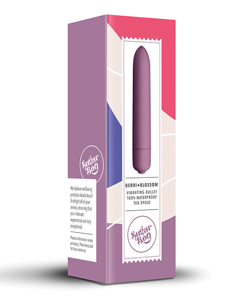 SugarBoo SugarBoo Berri Blossom Vibrating Bullet - Mauve
