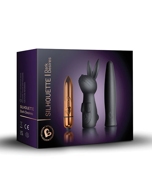 Rocks Off Rocks Off Silhouette Dark Desires Kit - Copper/Black