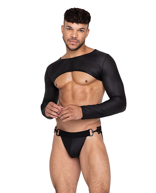 Roma Confidential Master Crop Top Black SM