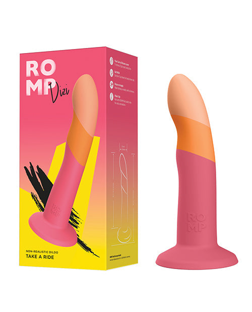 ROMP ROMP Dizi 3 Color Dildo - Pink
