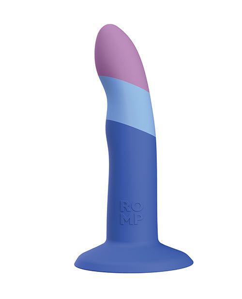 ROMP ROMP Piccolo 3 Color Dildo - Blue