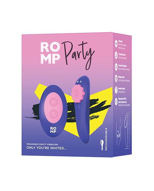 ROMP ROMP Party Panty Vibe - Blue