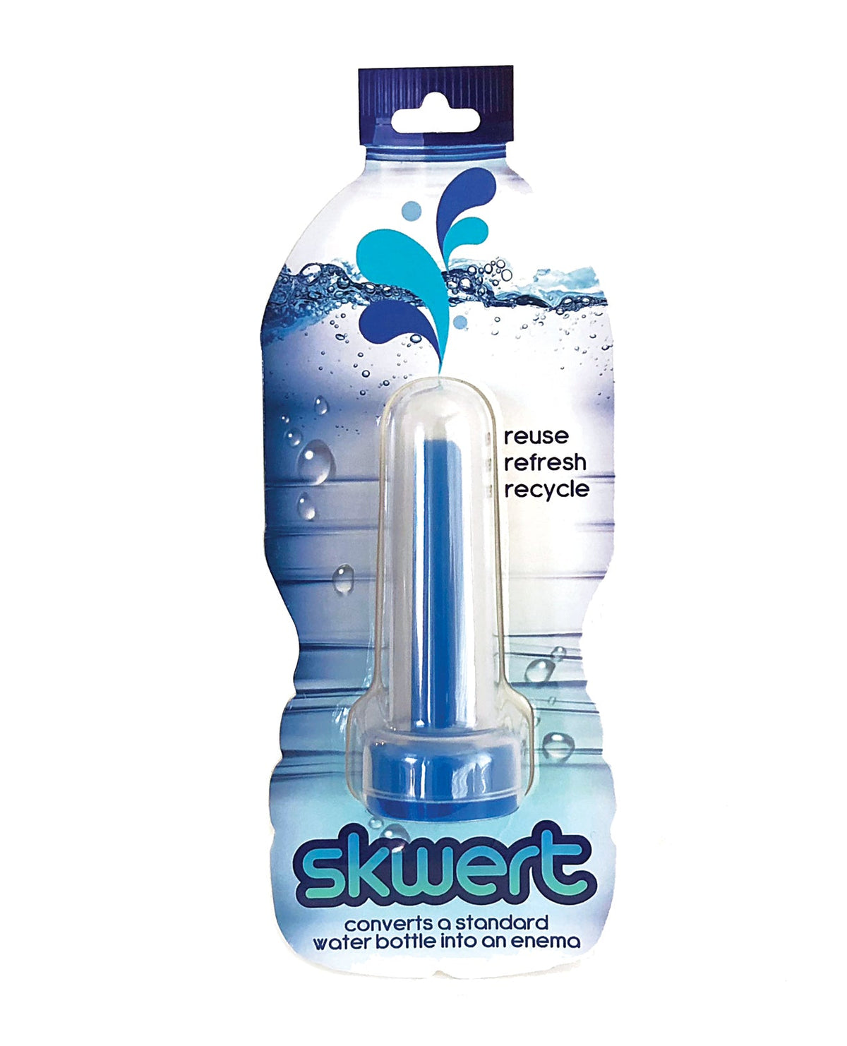 Skwert Skwert Water Bottle Enema - Blue