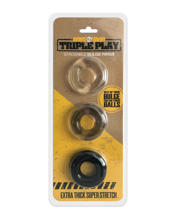 Boneyard Boneyard Triple Play Cock Ring
