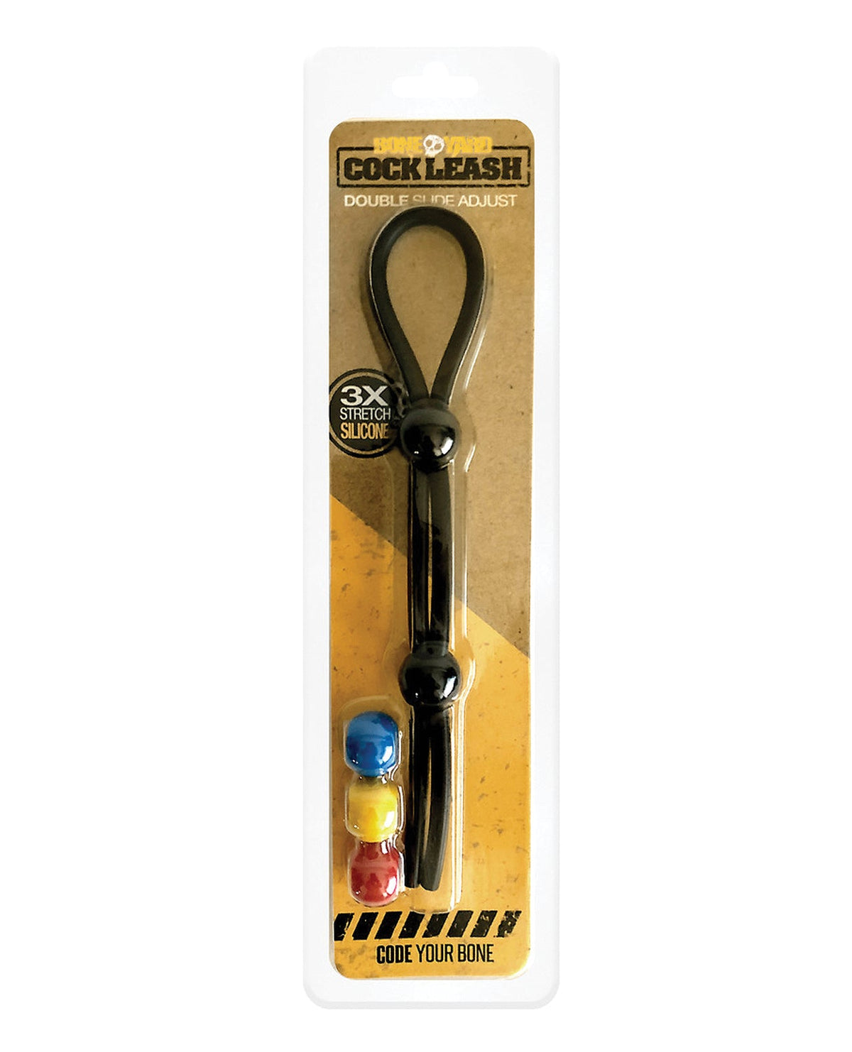 Boneyard Boneyard Double Cock Leash - Black