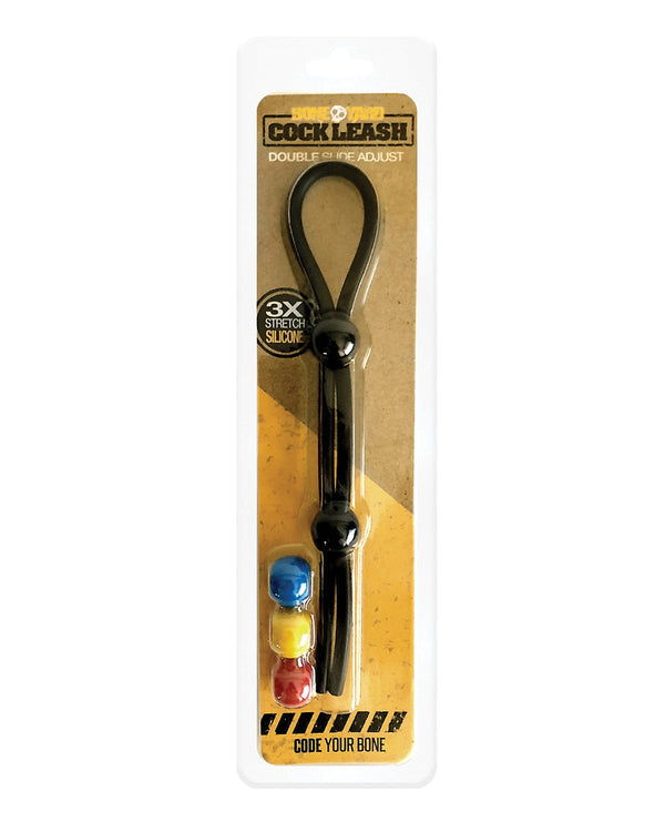 Boneyard Boneyard Double Cock Leash - Black