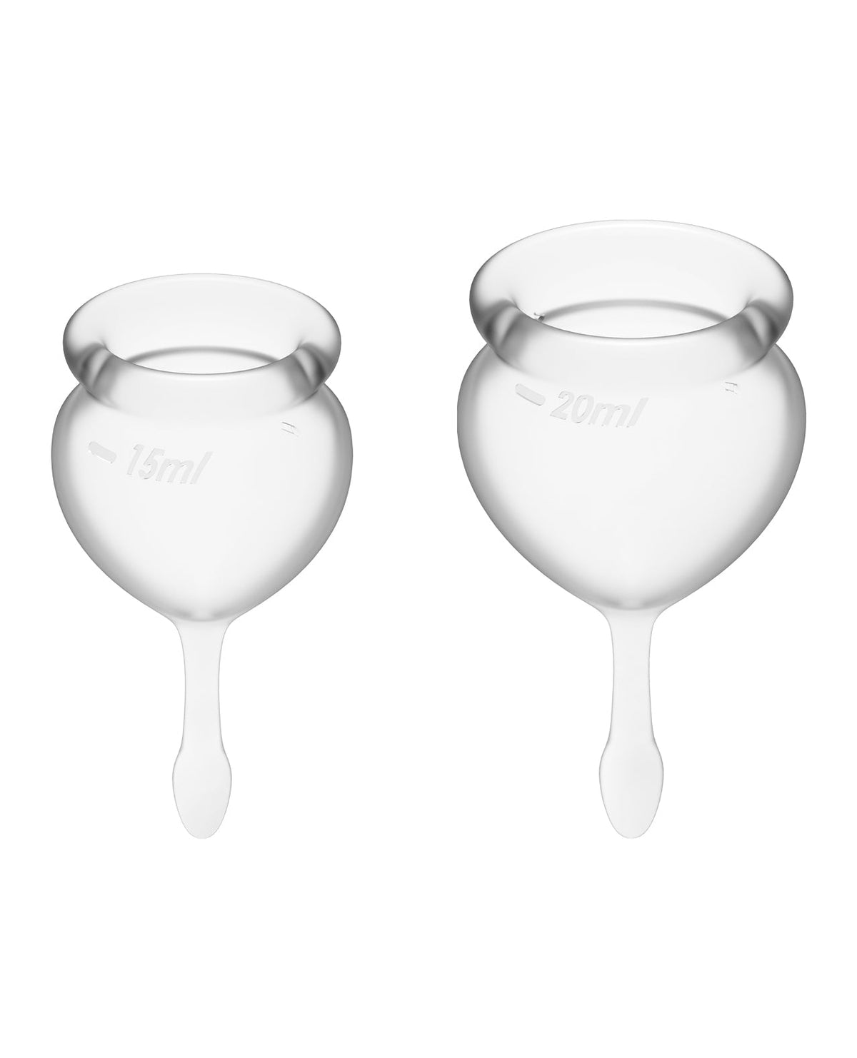 Satisfyer Satisfyer Feel Good Menstrual Cup - Transparent