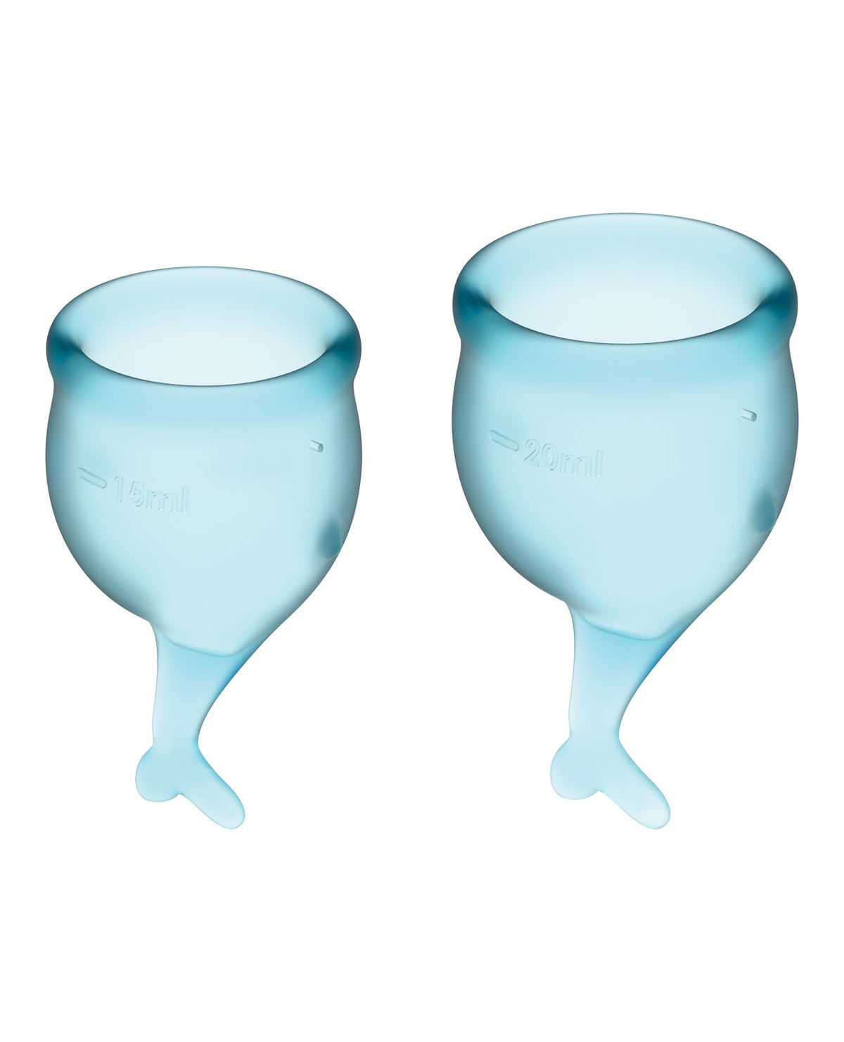 Satisfyer Satisfyer Feel Secure Menstrual Cup - Light Blue
