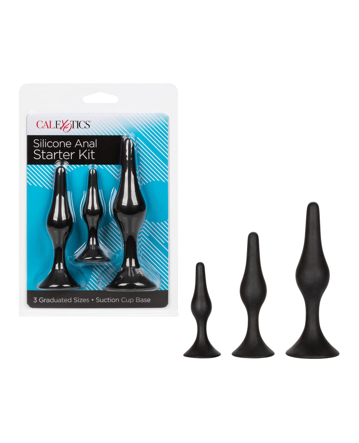 CalExotics Anal Toys Silicone Anal Starter Kit