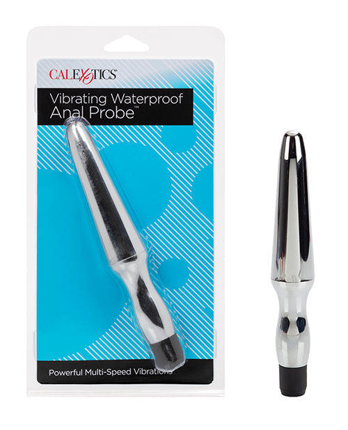 CalExotics Anal Toys Fujiko's Anal Probe Waterproof - Silver