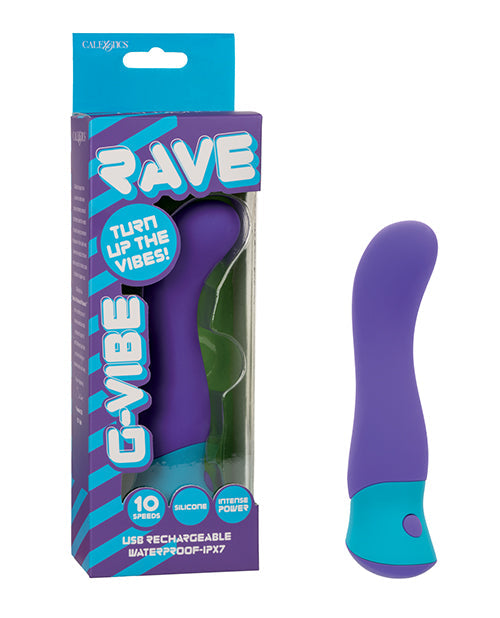 Rave Rave G-Vibe Curved Massager - Purple/Blue