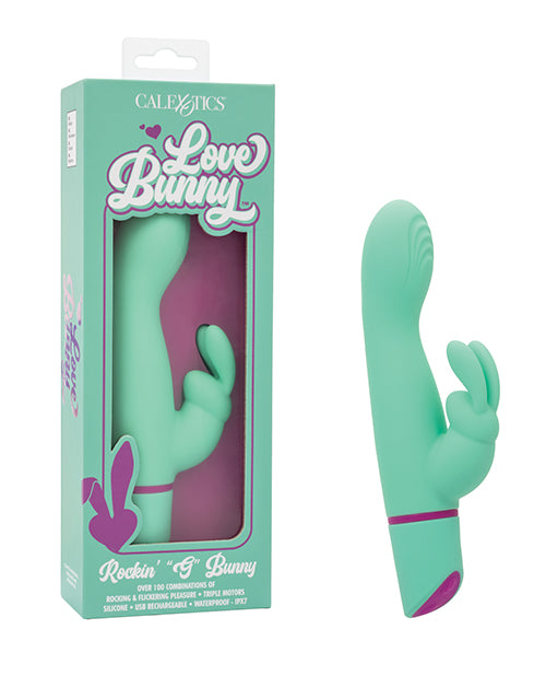 Love Bunny Love Bunny Rockin "G" Bunny - Turquoise