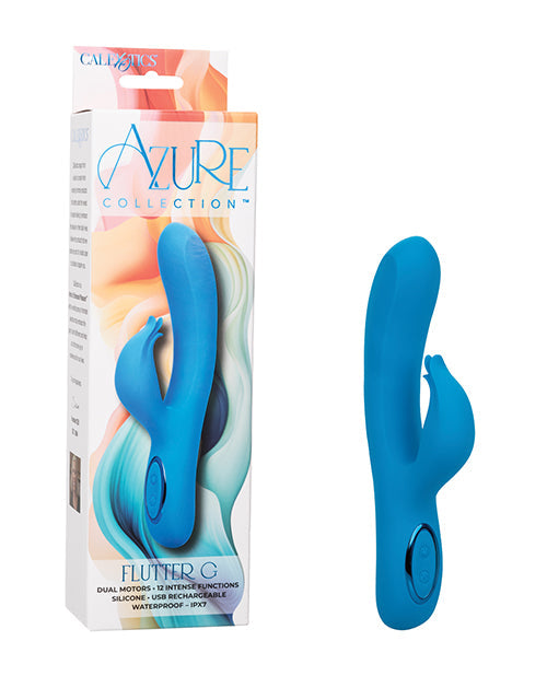 Azure Azure Collection Flutter G Vibrator - Blue