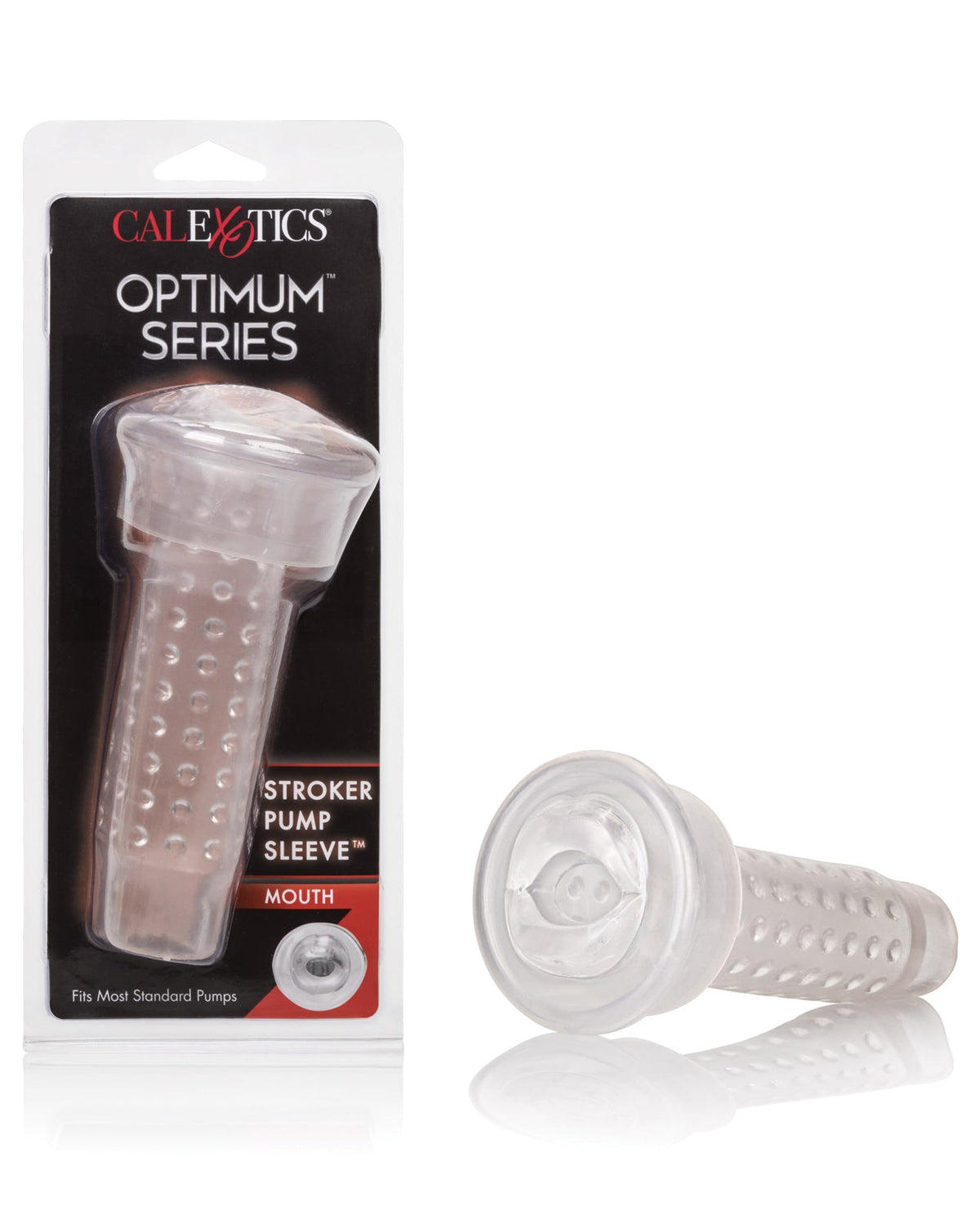 Optimum Series Optimum Series Stroker Pump Sleeve - Mouth Clear